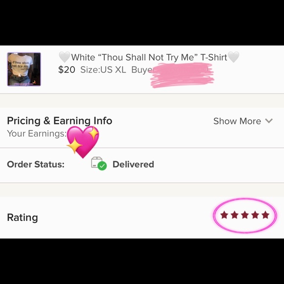 🤍White “Thou Shall Not Try Me” T-Shirt🤍 - Picture 7 of 8